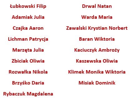 X 2025 100 frekwencji